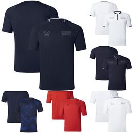 2024 Nieuwe F1 Fans Wear T-shirt Formule 1 Team Logo Heren T-shirt Poloshirts Zomer Racing Casual Sport Jersey Tee Grote maten Op maat