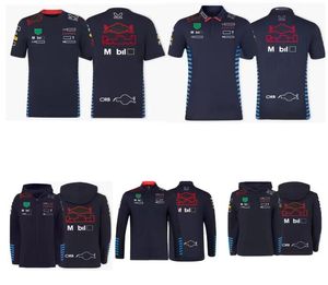 T-Shirt à manches courtes de course F1, sweat à capuche de l'équipe, même Style, personnalisé, printemps-automne, 2024