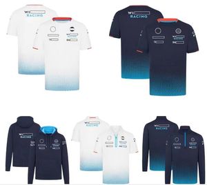 2024 Nieuwe F1 Racing Sweatshirt Summer Summer Short Sleeve Polo Shirt hetzelfde op maat