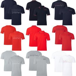 2024 Nouveau T-shirt de course F1 Formule 1 Fans de pilotes Polos T-shirts T-shirts d'été Sports extrêmes T-shirt décontracté pour hommes T-shirt pour femme Hauts en jersey