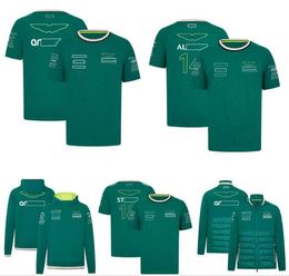 T-shirt de course F1 pour hommes et femmes, sweat-shirt de l'équipe, même personnalisé, printemps et automne, 2024