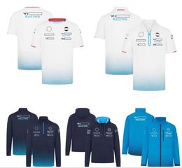 T-shirt de course F1 pour hommes et femmes, sweat-shirt d'équipe avec la même personnalisation, printemps et automne 2024
