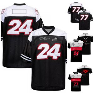 2024 Nieuwe F1 Team Coureurs Dragen Formule 1 Racing T-shirts Met Korte Mouwen Heren Vrije Tijd Sport Plus Size Fans' Shirts