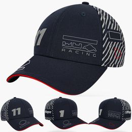 2024 NOUVEAU F1 RACHING FORMULA 1 Drive 1 Curbe Baseball Cap Men Femmes de sport décontracté Brand Car Broidery Caps Fans Sun Hat