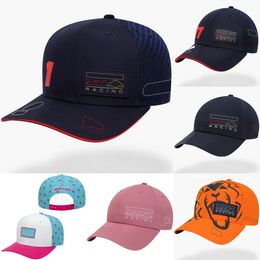 2024 Nouveau F1 Racing Racing Formule 1 hommes Femmes de baseball décontracté Cape de sport Marque broderie Trend Men's Car Caps Summer Hat