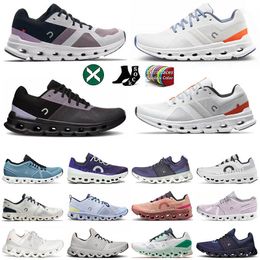 2024 Nouvelle mode CloudMonster Top Quality Chaussures Chaussures hommes Femmes Eclipse Curcuma Iron Hay Blanc Black Trainer Bneaker Wholesale Taille 36-45