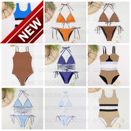 2024 NOUVEAU créateur de mode Sexy Bikini ensembles de mode de mode bon marché maillot de bain sexy filles de bain d'été Bikinis Set One-Piece Swim Clothing Swimming Bikini Bath