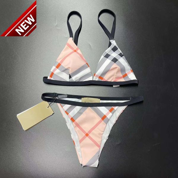 2024 NUEVO diseñador de moda Sexy Bikini Sets Bikini Bikini Contraste Color Bikini Mujeres Suites de baño para mujeres Swimensuits Sexy Bikini Bikini Twimsuit Fashion