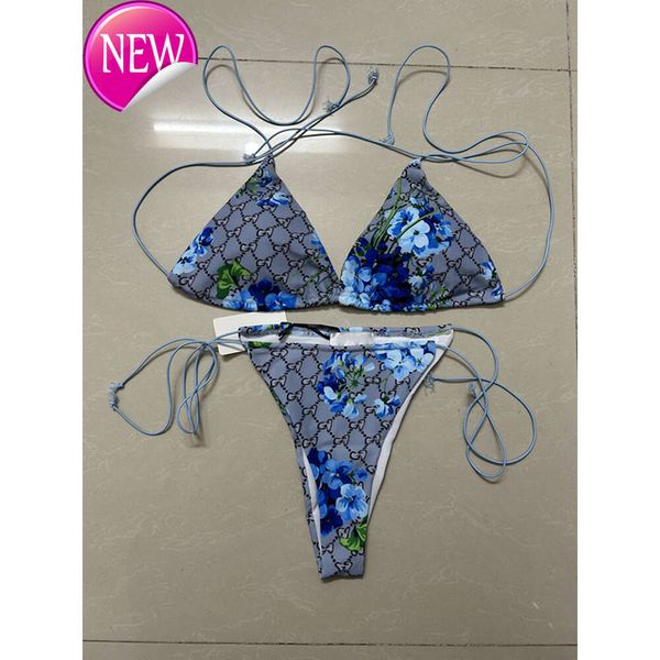 2024 Nouveau créateur de mode Sexy Bikini ensembles de maillot de bain sexy bon marché S Womens Two Pice Set G Cup 58 Styles Cotton Comfort Wholesale 2 Pieces # 8880