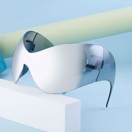 2024 Nieuwe mode Y2K Cat Eye Riding Women, Volledig pakket kleurrijke zonnebrillen voor mannen H511-11.8