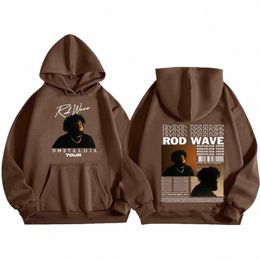 2024 Nouveau Fi Rod Wave Sweat à capuche Homme Femme Nostalgie Hip Hop Musique Harajuku Pull Fans Cadeau Sweat-shirt A3wq #