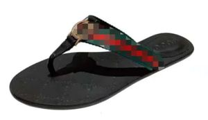 2024 Nieuwe Slippers platte sandaal pantoffel Casual Designer schoenen Muilezels Echt leer klassiek Zomer topkwaliteit andale dames heren reizen Slide heren rubber 9