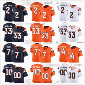 2024 Nouveaux maillots de football 13 Phillip Dorsett 17 Humphre 89 Brandon Johnson 81 Tim Patrick 87 David Sills V 15 Jalen Virgil 45 Nate Adkins 82 Adam Trautman 76 Alex Forsyth