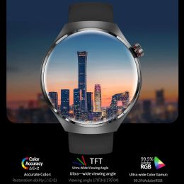 2024 Nieuw voor Huawei GT4 Pro Smart Watch Mens IP68 NFC GPS Tracker AMOLED 360*360 HD -scherm Hartslag Bluetooth Call Smartwatch