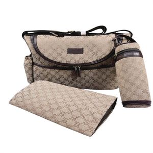 2024 Nieuwe buitenlandse handel mama-tas kinderen grote capaciteit baby multifunctionele high-end high-end custom mode mama tas luiertas ontwerper a06