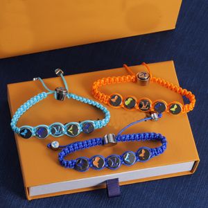 2024 Nieuwe vier-blad klaver armband kleurrijke kleur dames armband esthetische armbanden cadeau
