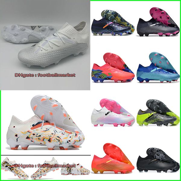 2024 New Future 7 Ultimate FG/AG Chaussures de football Bottes Crampons pour hommes Kid Football de crampons mi-coupe scarpe da calcio Fussballschuhe botas futbol Chaussures avec sac 02