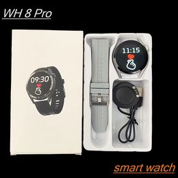 2024 Nouveau WH8 PAO Smart Watch Bluetooth Call vocal Assistant Assistant et femmes Sports Sports Sports Smartwatch pour Android iOS