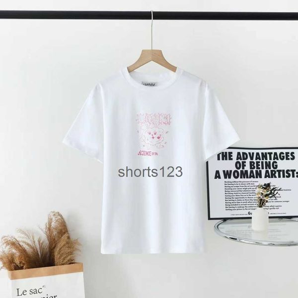 2024 Nouveau GANT T-shirt Designer T-shirt pour hommes T-shirt pour femmes T-shirt de mode T-shirt Loisirs 100% coton Été à manches courtes S-L T-shirt de mode Animal Letter66