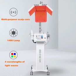 2024 Nouvelle génération Laser Anti-perte de cheveux Machine croissance des cheveux dispositif polyvalent de soin du cuir chevelu nanomètre Spray Massage doigt peigne Meisu Instrument Salon