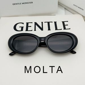 2024 Nouveaux lunettes de soleil monstres doux Fashion Fashion GM Lunettes de soleil Lady Oval Eyewear Molta