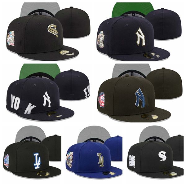 2024 Nouveau chapeau Accessoires de mode Hot Mexico Gants Ball Lettre M Hip Hop Taille Chapeaux Baseball Adulte Visière Plate pour Style Unisexe Casquettes Ajustées Complètement Fermées Taille 7-8