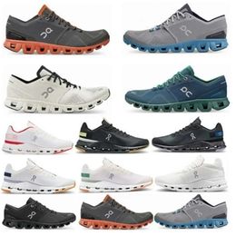 2024 Nouvelle qualité 0n Cloud x Chaussures de course Ivory Cadre Rose Sable Eclipse Turmème Frost Surf Acai Purple Yellow Entraînement et croix Low Men Women Sport