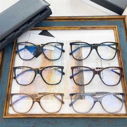 2024 Nuevo calidad 10% de descuento en el diseñador de lujo Nuevas gafas de sol masculinas y mujeres 20% de descuento en los anteojos rojos marco de la cara de la cara de la miopía femenina