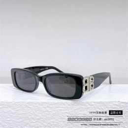 2024 Nouvelle Famille de concepteur de luxe de haute qualité B Les lunettes de soleil carré percées Squone Ins Populaires en ligne Star Sunglasses BB0096