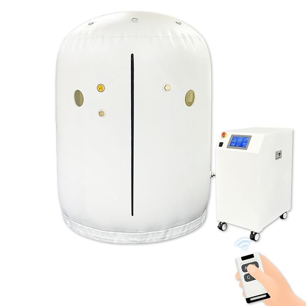 Chambre à oxygène hyperbare gonflable, Type assis de haute qualité, 1,3ata, 4,5 psi, tente HBOT, SPA, beauté, nouveauté 2024