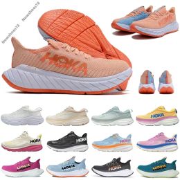 2024 Nouveau Hoka One One Carbon X3 Clifton 9 Chaussures de course pour femmes Bondi 8 Chaussures de sport Baskets Absorbant les chocs Mode de route Hommes Chaussures de sport unisexes Taille 36-45