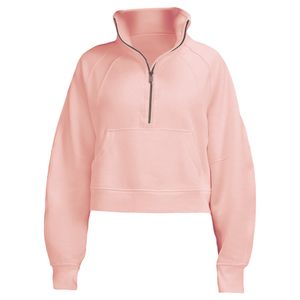 2024 Nieuwe hoodies voor dames designer jas hoodys mode trui met halve rits klassieke letter Print wassen water roeren Kleur sneeuwvlok losse radijs sweatshirt hoodies