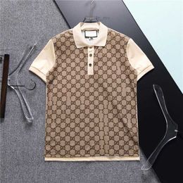 2024 Nuevo ropa Hot Mens Brand Diseñador de lujo Polo camisas para hombres Polo informal Fashion Snake Bee bordado de bordado Tamisa High Street Mens Polos