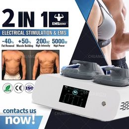 2024 nieuwe hot Sales Slimming Machine De DLS-EMSLIM Hoogefficiënte, veilige en handige apparatuur voor spieropbouw en vetvermindering Twee RF-handgrepen salon