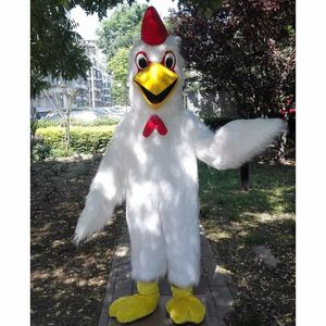 2024 Nouvelle vente chaude Costume de mascotte de poulet blanc pour anime Anime thème fantaisie costume costume de personnage d'Halloween Tops