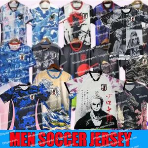 2024 New Japan Soccer Jerseys 23 24 25 Fans Coupe du monde Minamino Tomiyasu Tsubasa Mitoma Maeda Maillot Japon Football Shirt Kyogo Asano Ito Shibasaki Kubo