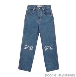 2024 Nieuwe jeans dames designer broek benen open vork strakke capris denim broek vleece dikke dikke warm afslanke jean broek borduurwerkafdrukken