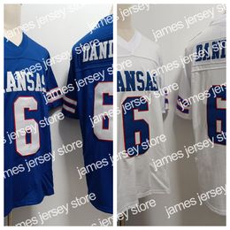 2024 Nueva Jersey Kansas Jayhawks Foot Ball NCAA College 6 Daniels.Personalizado cualquier nombre contáctenos.