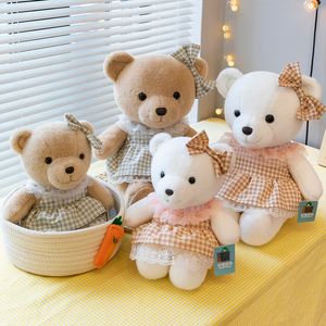 2024 NIEUWE Little Bear Doll Rok Gege Bear Plush Toy Doll Girl Heart Festival Gift Groothandel