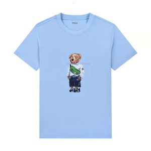 2024 Nuevo Little Bear Camisetas Diseñadores Moda Camisetas Ralphs Polos Para hombre Camisetas para mujer Camisetas Hombre Ropa casual Manga Laurens Ropa 990