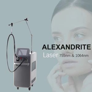 2024 Nouvelle machine d'épilation au laser Alexandrite ND YAG à impulsion longue 755nm 1064nm Machine de beauté pour l'élimination des pigments au laser médical