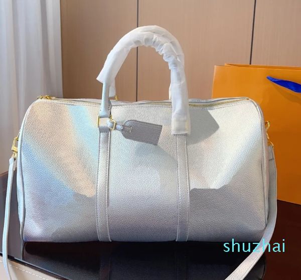 2024 nouveau sac de voyage sac de voyage designer sacs duffles sacs femmes designers sacs à main mode classique grande capacité couleur argent bagages