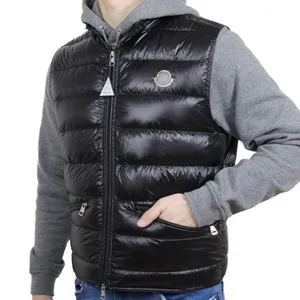 2024 Nouveau M Designer Down Vest Manteau pour hommes et femmes Gui DOWN VEST Veste Couple Down Manteau Chapeau Détachable Col Court Pour La Chaleur En Gros