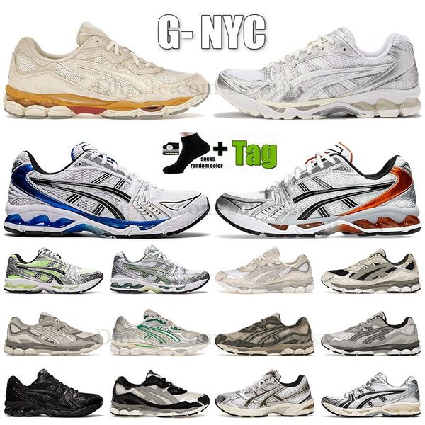 2024 Nouveau marathon vintage Ivy Trainers Tigers Chaussures de course aqua asix gel nyc orange extérieur chaussure japon