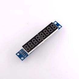 2024 Nuevo MAX7219 Matriz de puntos LED de 8 dígitos Módulo de control de visualización de tubo digital 3.3V Microcontrolador Controlador serial 7 segmento para 8 dígitos