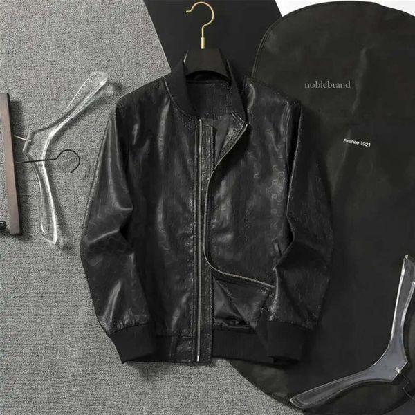 Abrigo de piel de vaca para hombre, chaqueta de cuero auténtico, Estilo Vintage, ropa de cuero para hombre, chaquetas de motociclista, novedad de 2024