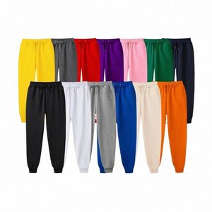 2024 nouveaux hommes Joggers marque pantalon masculin pantalons décontractés pantalons de survêtement survêtement 13 couleurs décontracté gymnases Fitn entraînement pantalons de survêtement 295O #