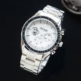 2024 NIEUW Luxe herenhorloge Sport Automatische horloges Klassiek unisex horloge Leren band Veelzijdig horloge, quartz horloge, zakelijk en casual heren AA-horloge OME-4