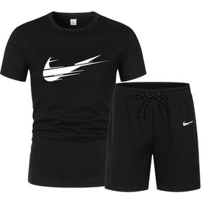 nk – ensemble T-shirt et short en maille pour hommes, vêtements de sport deux pièces, Fitness, entraînement, course à pied, séchage rapide, nouvelle collection 2024