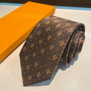 2024 New Men Ties Fashion Silk Tie 100% Designer Coldie Jacquard Classic Woven Coldmate For Handmade For Men Widdin Casual and Business Neckties avec boîte d'origine VS33